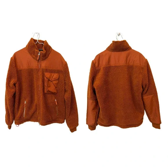 Alex Mill Sherpa Zip Jacket (L)